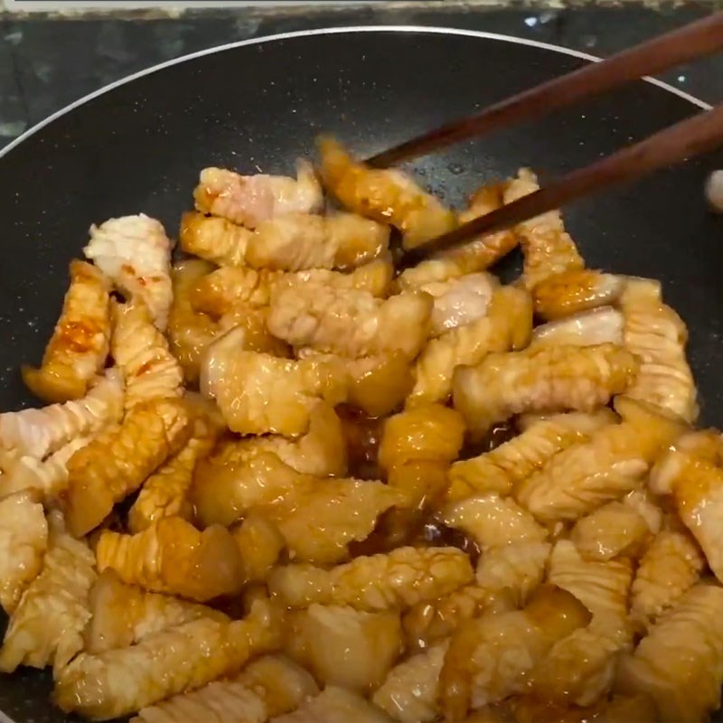 Bước 4 Kho cá Cá lóc kho thịt ba rọi