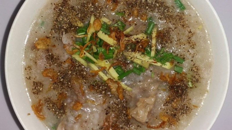 Cháo sườn